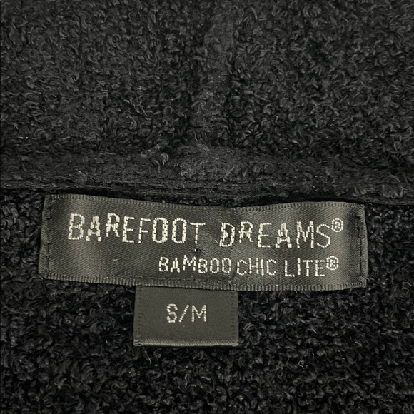 Barefoot Dreams Calypso Bamboo Chic Lite Wrap Cardigan 436 Small/Medium Black - Picture 2 of 10